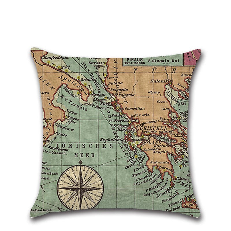 Sailor’s Haven Cushion Covers – Aria Luxe Coastal Decor