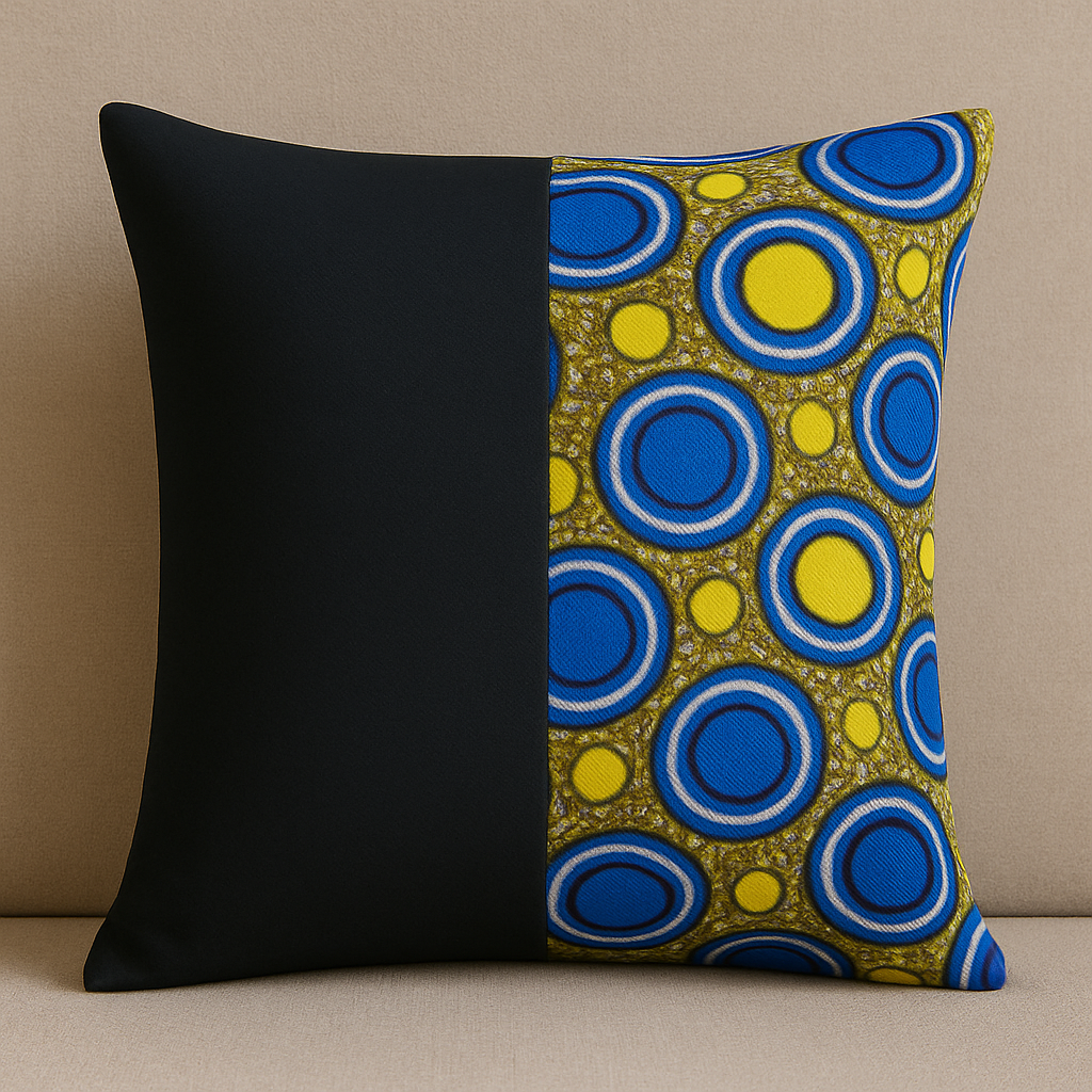 Royal Energy Reversible Pillow – Afro Luxe Collection