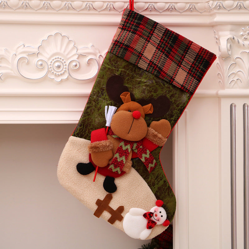 Holiday Stockings & Santa Gift Bags Collection