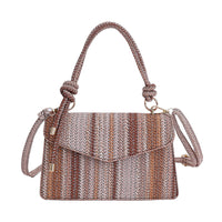 Colorful Straw Woven Bag