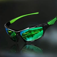 AriaLuxe Sport Sunglasses – Oval Frame with Mirrored Lenses