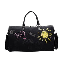 Graffiti Travel Bag with Large Capacity