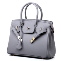 Euro Luxe Pebbled Texture Platinum Shoulder Handbag