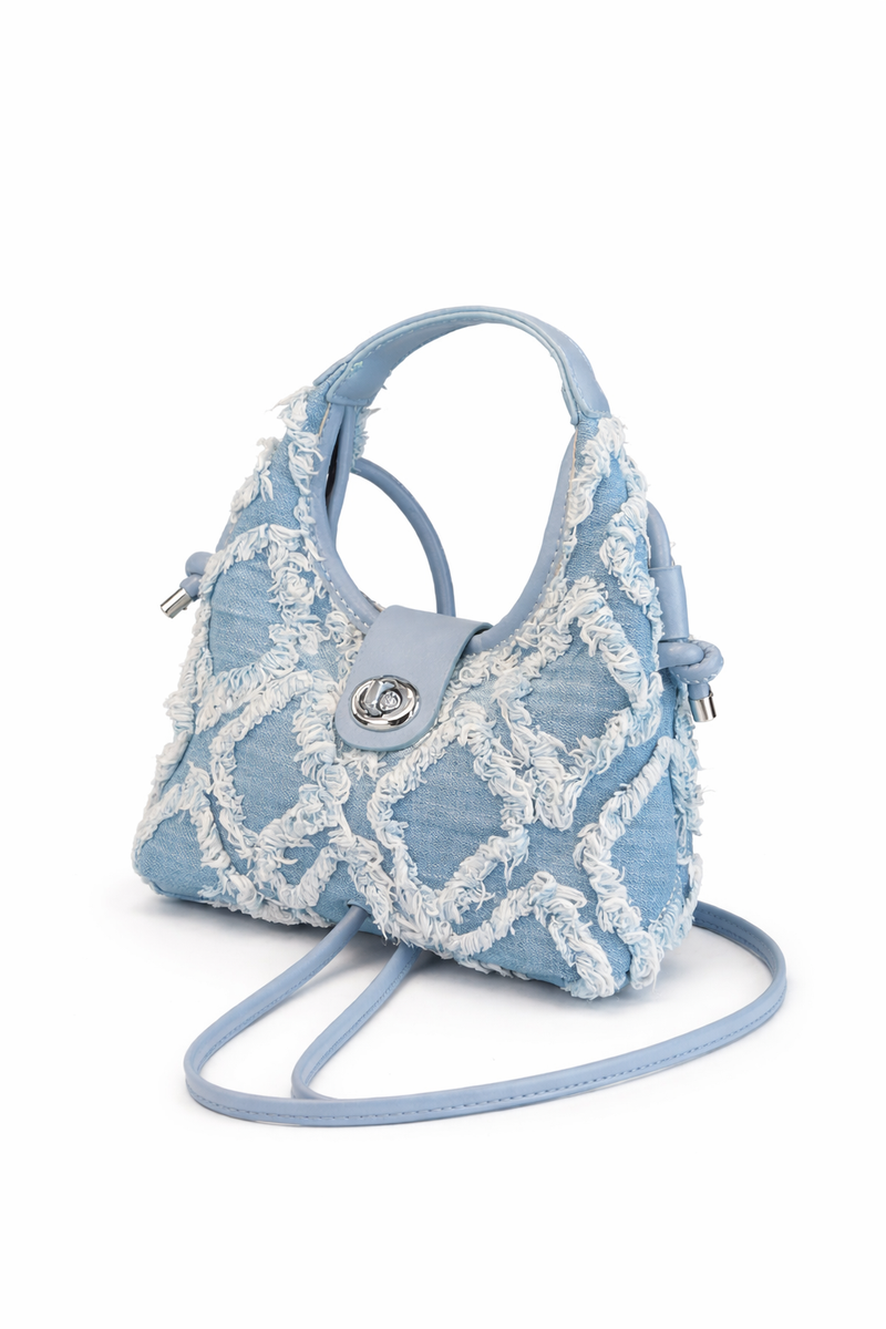 Mini Denim Luxe Crossbody Bag