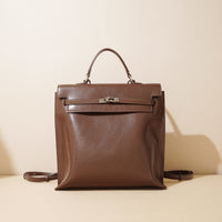Luxe Signature Kelly Weekender - Genuine Leather