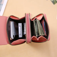 Sequined Crossbody Phone Bag with Touch Screen Access