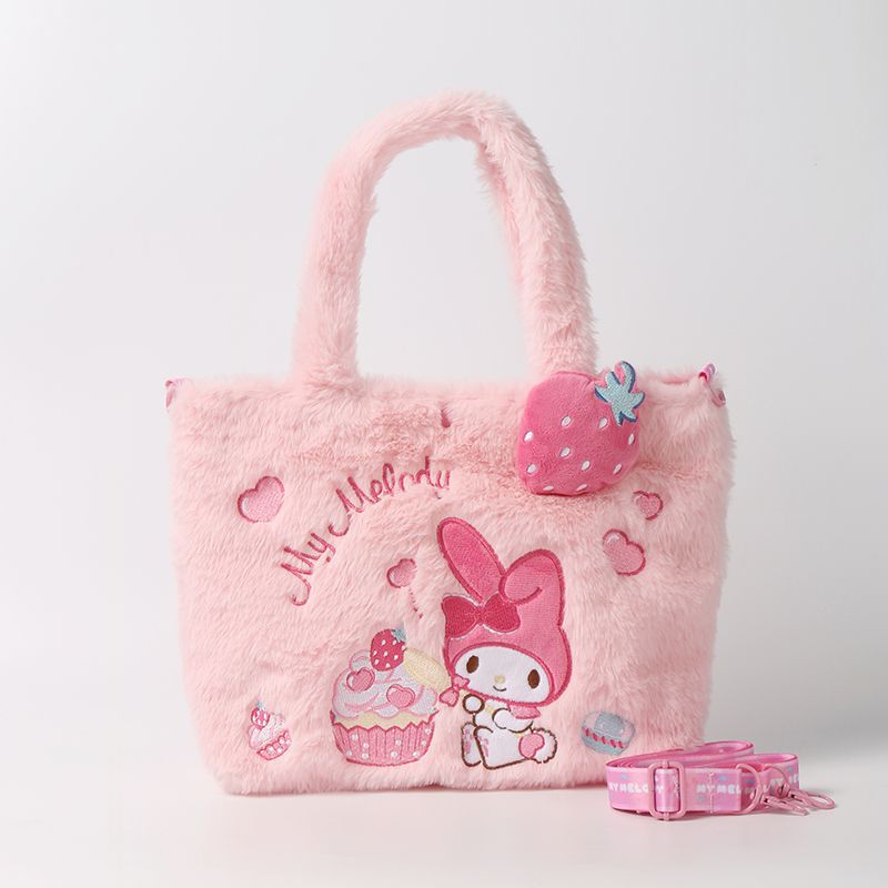 Plush Character-Inspired Crossbody Bag