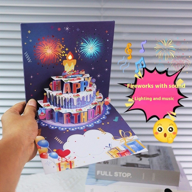 Deluxe 3D Pop-Up Birthday Card