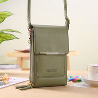 Sequined Crossbody Phone Bag with Touch Screen Access