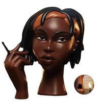 Decorative Resin Head Incense Burner