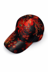 Floral Statement Cap – Unisex Adjustable Fit