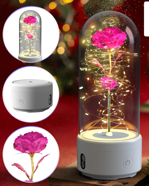 Rose Light Bluetooth Speaker