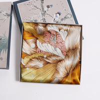 The Mulberry Square Silk Scarf