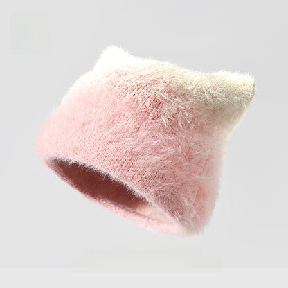 Warm Knitted Beanie with Ear Coverage