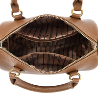Roselle Cylindrical Shoulder Handbag, PU, 25 x 12 x 17 cm