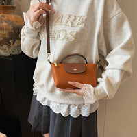 Dumpling Luxe Crossbody - Nylon Mini Bag in Trendy Colors