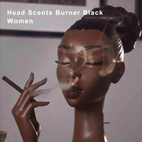 Decorative Resin Head Incense Burner