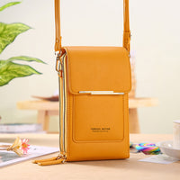 Sequined Crossbody Phone Bag with Touch Screen Access