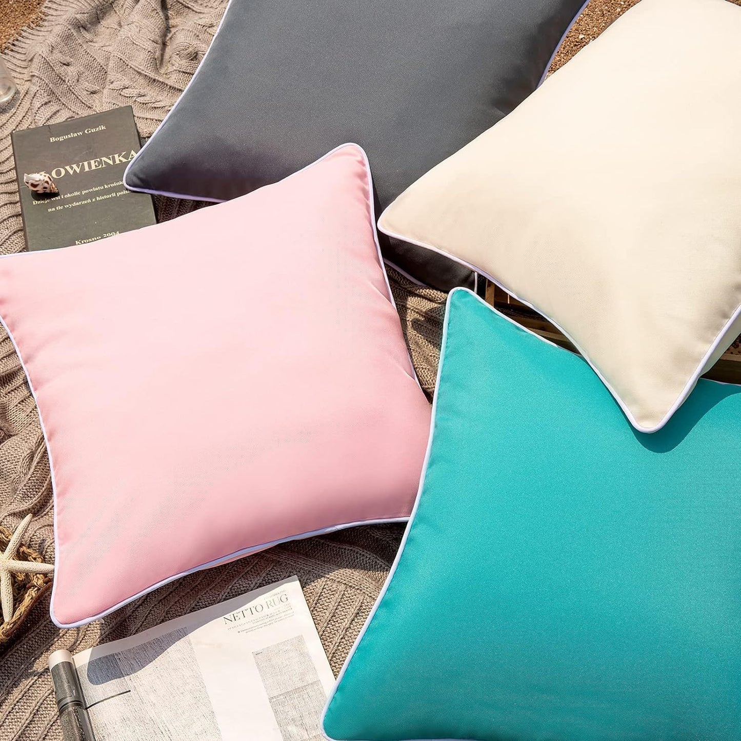 Waterproof Outdoor Pillow Covers – Modern Patio & Garden Décor