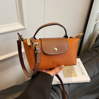 Dumpling Luxe Crossbody - Nylon Mini Bag in Trendy Colors