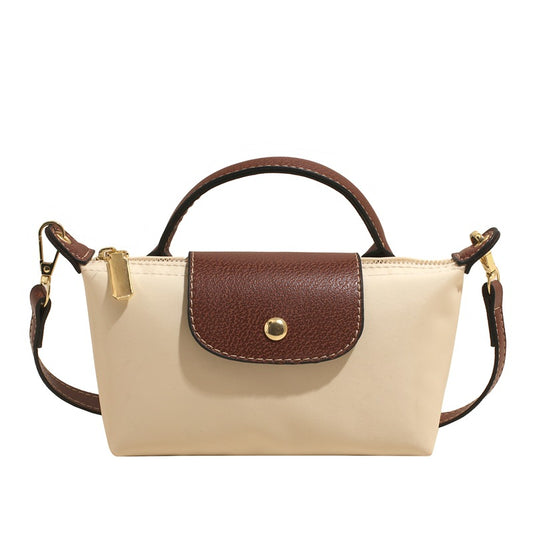 Aria Luxe dumpling nylon mini crossbody bag