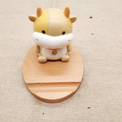 Wooden Animal Phone Stand