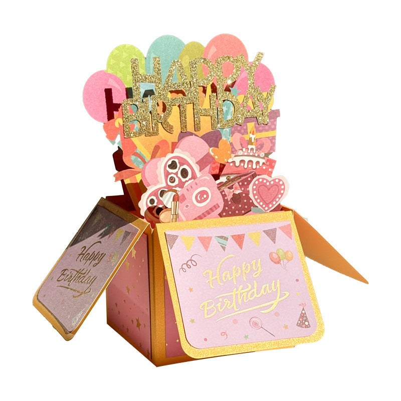 Signature 3D Birthday Surprise Card