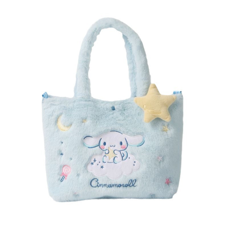 Plush Character-Inspired Crossbody Bag