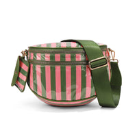 Checkerboard Pattern Crossbody Shell Bag