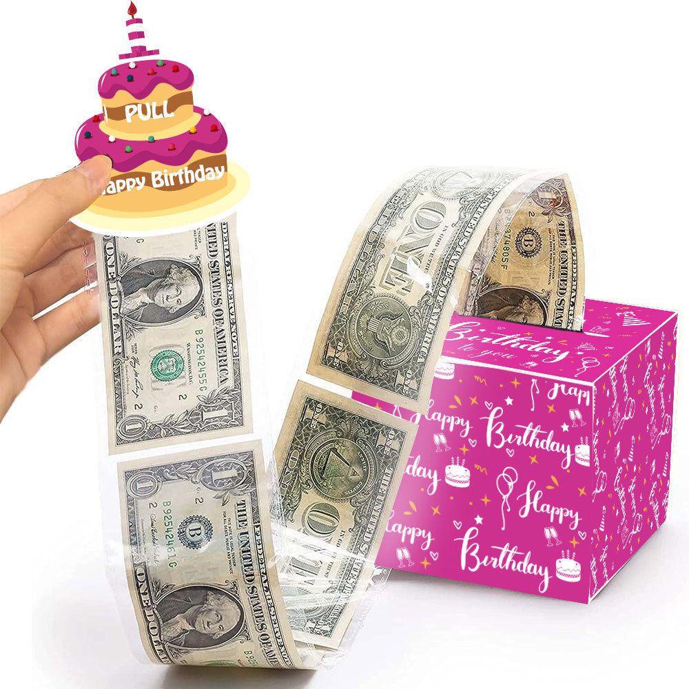 Money Pull Gift Box