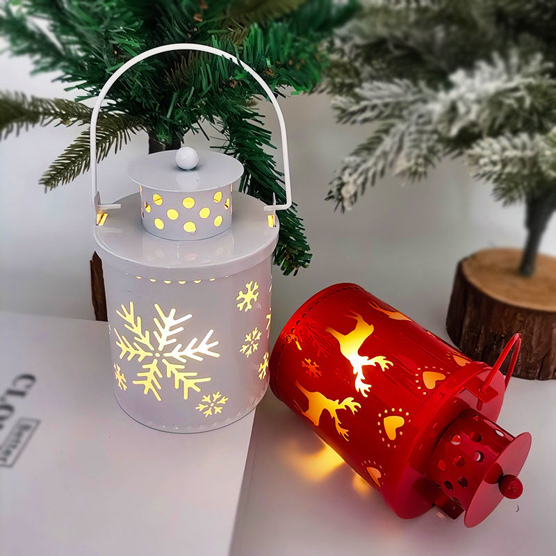 Christmas Glow Lanterns – Cozy LED Candle Lights for Winter Nights