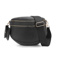 Checkerboard Pattern Crossbody Shell Bag