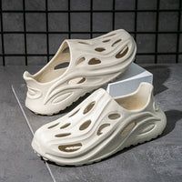 Soleil Breathable Clog — Thick Sole Comfort
