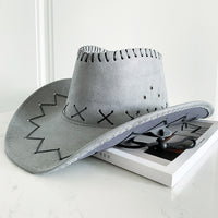 The Marlowe Wide-Brim Western Sun Hat — Breathable & Packable
