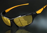 AriaLuxe Sport Sunglasses – Oval Frame with Mirrored Lenses