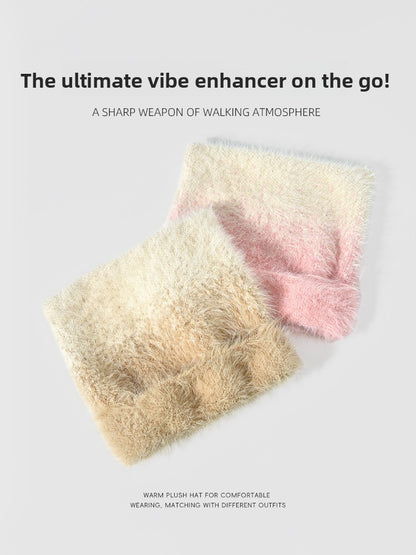 Warm Knitted Beanie with Ear Coverage