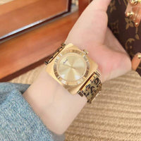Luxe Leopard Strap Watch