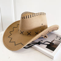The Marlowe Wide-Brim Western Sun Hat — Breathable & Packable