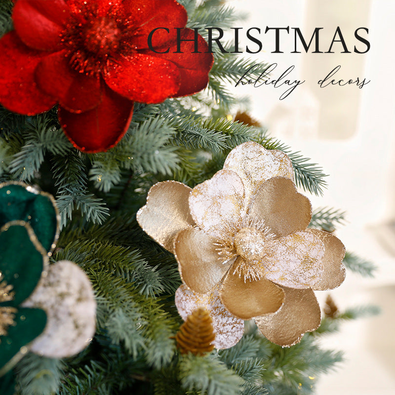Christmas Flower Ornaments - Decorations