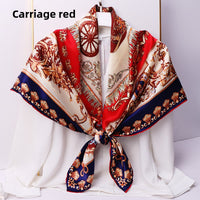 The Mulberry Square Silk Scarf
