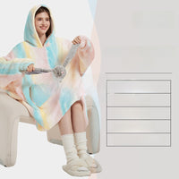 🖤 Aria Luxe CozyCloud Hoodie Blanket