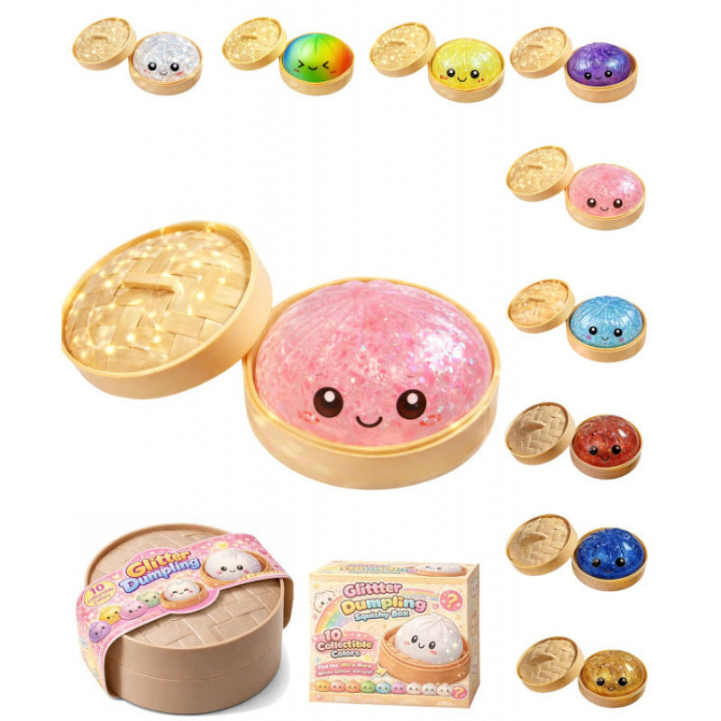 Glitter Dumpling Squishy