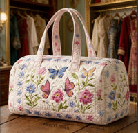 Luxe Quilted Carry-All Gym & Travel Bag