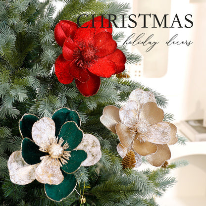 Christmas Flower Ornaments - Decorations