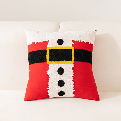 Aria Luxe Holiday Pillow Covers – Festive Embroidered Collection
