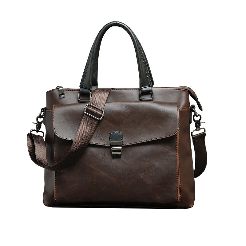 The Ashford Vintage Leather Briefcase