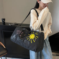 Graffiti Travel Bag with Large Capacity