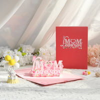 3D Mother's Day Greeting Cards Paper Carving Designs