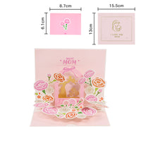 3D Mother's Day Greeting Cards Paper Carving Designs