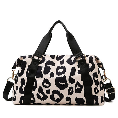 JetSet Leopard Travel Tote